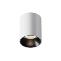 Потолочный светильник Ceiling Alfa LED 8W, 4000K, Бело-черный (Maytoni Technical, C064CL-8W4K-RD-WB)