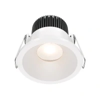 Встраиваемый светильник Downlight Zoom, LED 6W, 3000K, Белый (Maytoni Technical, DL034-01-06W3K-D-W)