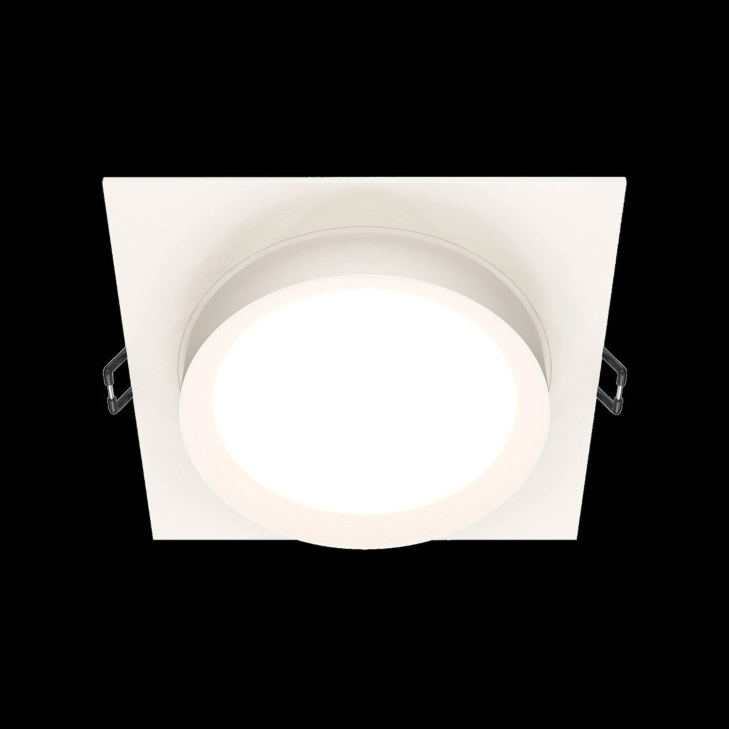 Встраиваемый светильник Downlight Hoop, 1xGX53 Белый (Maytoni Technical, DL086-GX53-SQ-W) - Amppa.ru