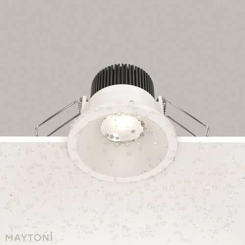 Встраиваемый светильник Downlight Zoom, LED 6W, 4000K, Белый (Maytoni Technical, DL034-01-06W4K-D-W) - Amppa.ru