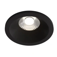 Встраиваемый светильник Downlight Zoom, LED 8W, 3000K, Черный (Maytoni Technical, DL034-2-L8B)