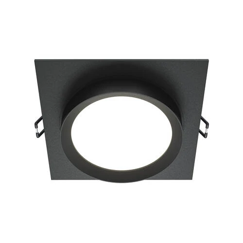 Встраиваемый светильник Downlight Hoop, 1xGX53 Черный (Maytoni Technical, DL086-GX53-SQ-B) - Amppa.ru