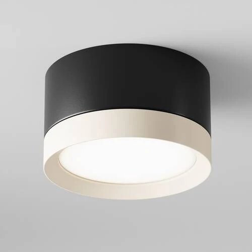 Потолочный светильник Ceiling Hoop, 1xGX53 Черно-белый (Maytoni Technical, C086CL-GX53-SRD-BW) - Amppa.ru