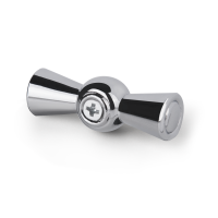 W6442137/ Электроустановочные изделия - Ручка выключателя 2 шт. (хром) Ретро