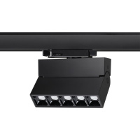 Трехфазный Трековый Свтильник Eos Port, Led, Черный (Novotech, 358327)