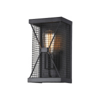 Настенный светильник Mesh, 1xE27, Черный (Favourite, 1784-1W)