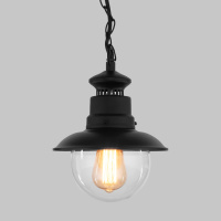 Уличный подвесной светильник Talli H черный IP44 GL 3002H черный (Elektrostandard, Уличный подвесной светильник Talli H черный IP44)