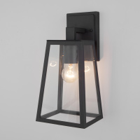 Уличный настенный светильник Germes D IP33 GL 1015D чёрный (Elektrostandard, Уличный настенный светильник Germes D IP33)